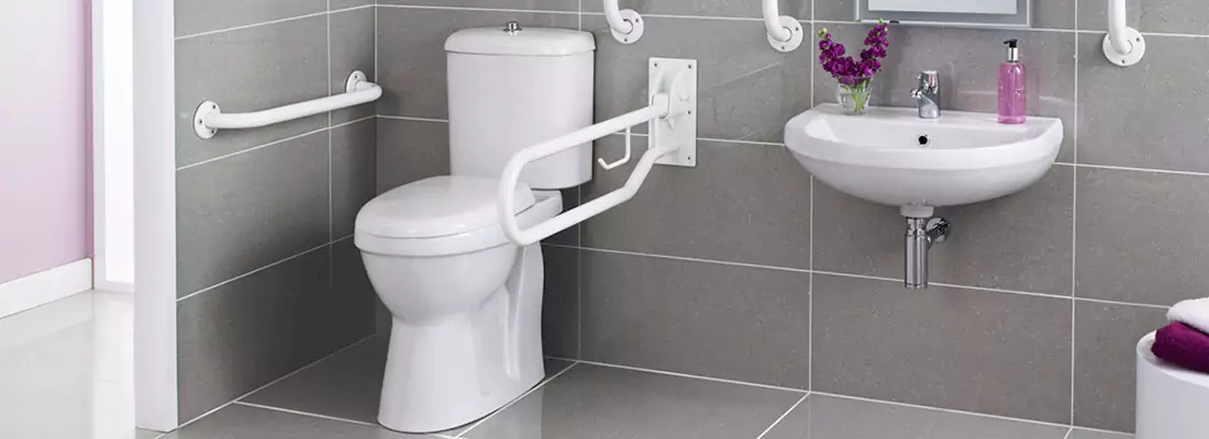 Modern Handicap Bathroom Solutions with Safety Features in Winter Garden, FL