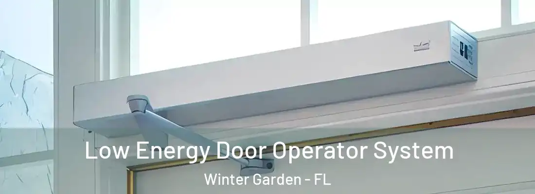  Low Energy Door Operator System Winter Garden - FL