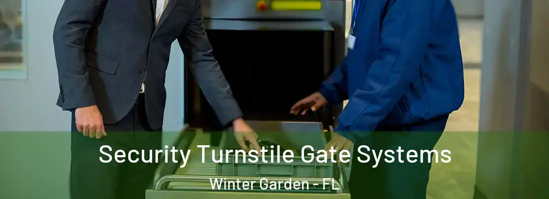 Security Turnstile Gate Systems Winter Garden - FL